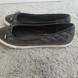 Tory Burch leather slip on sneakers
